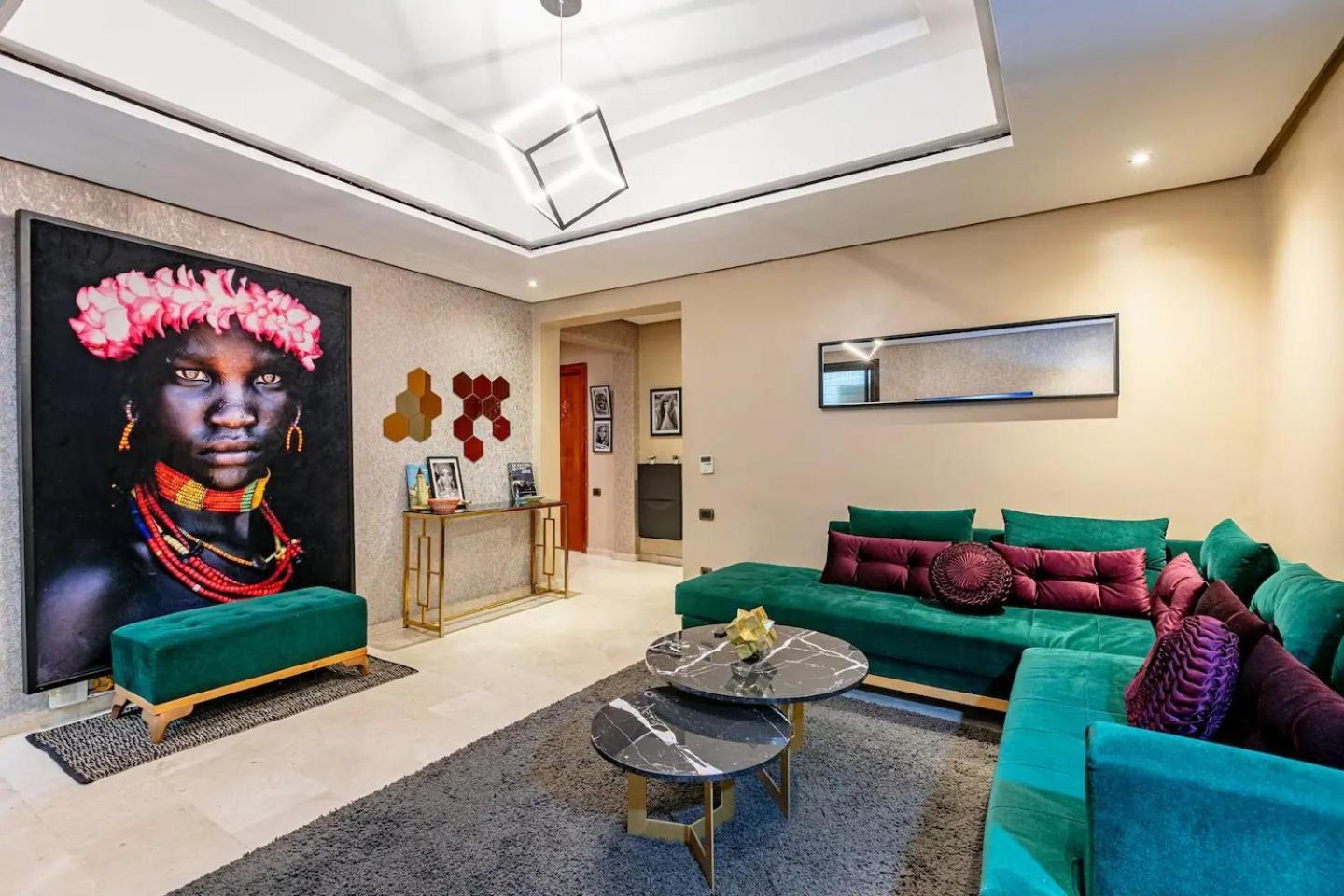 Exclusive Luxury Apartement In Central Gueliz Marakéš Exteriér fotografie